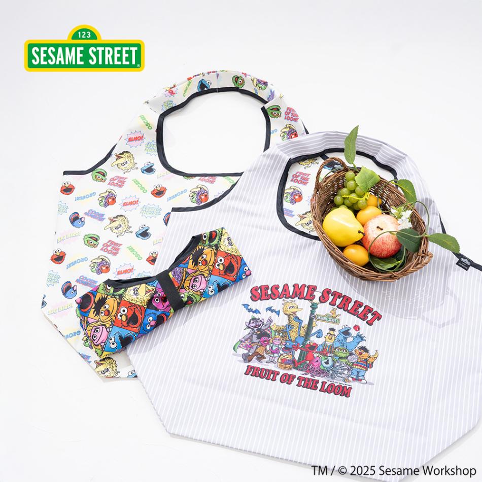 SESAMESTREET×FTL Lサイズエコバック