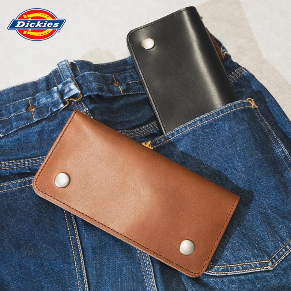 DICKIES 2つボタン ロングウォレット(チェーンなし)