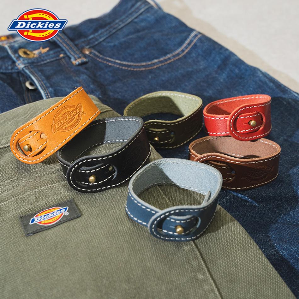 DICKIES バックルレス レザーブレス