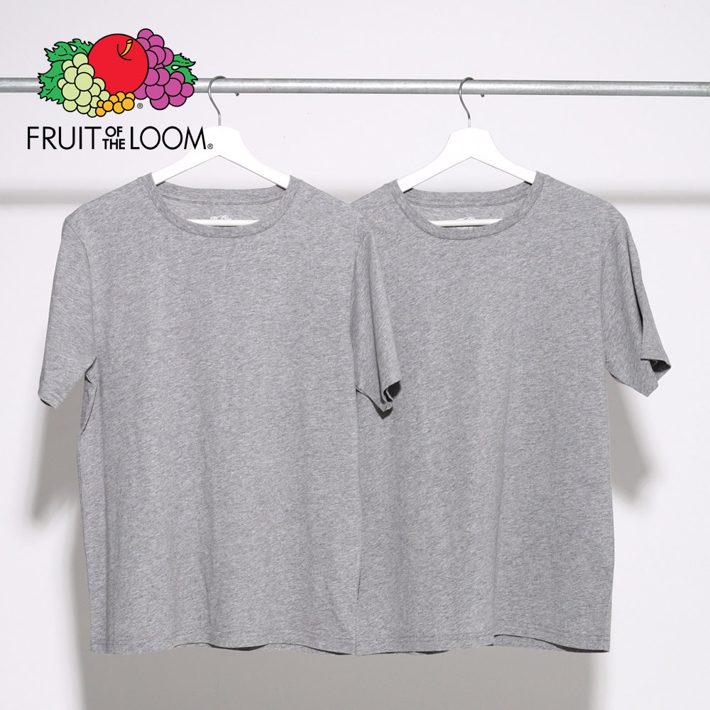 32/- コットン100% クルーネックTシャツ 2Pパック