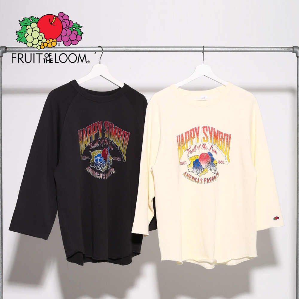 甘編み裏毛スウェット 