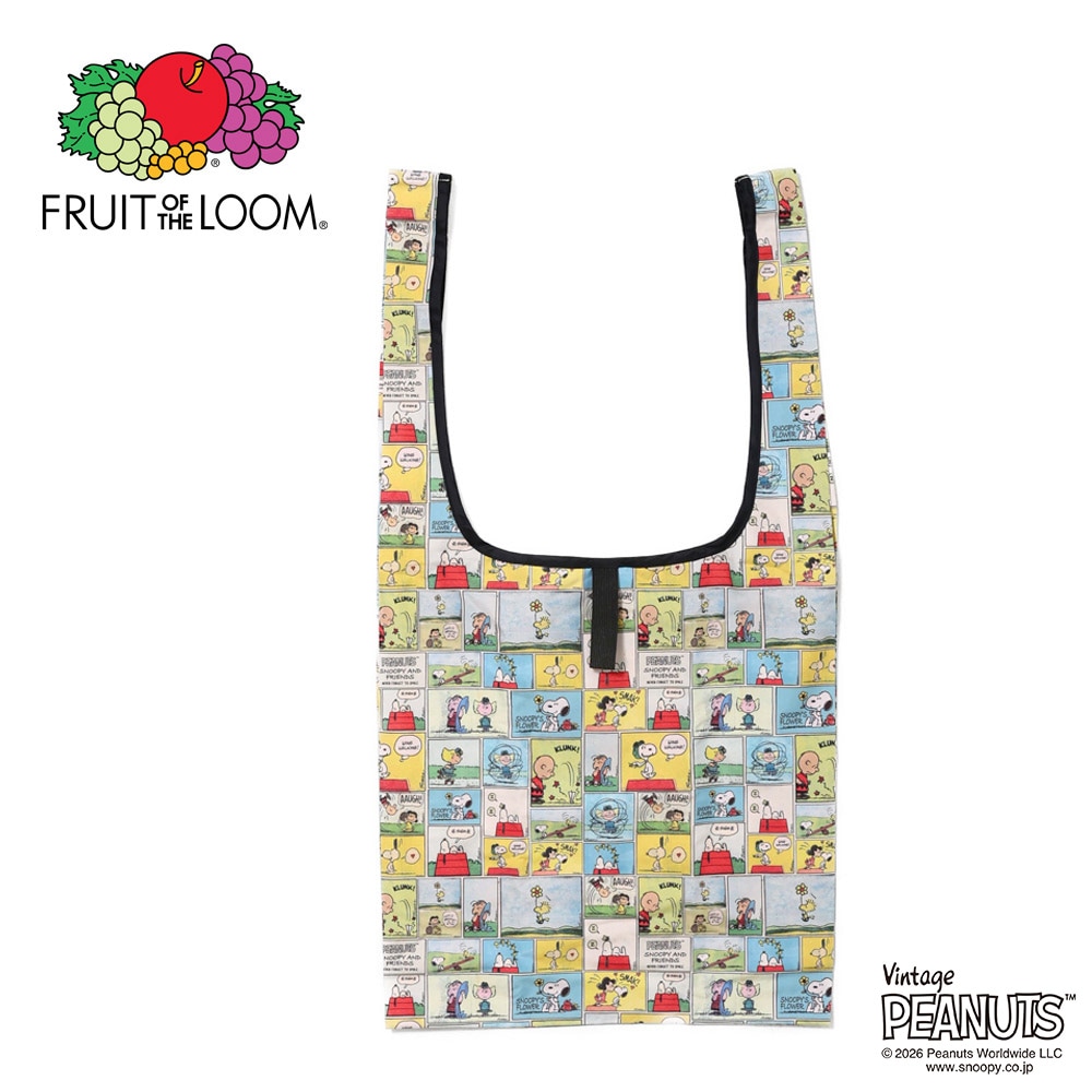 FTL x PEANUTS ヴィンテージコミック エコバッグ Sサイズ  