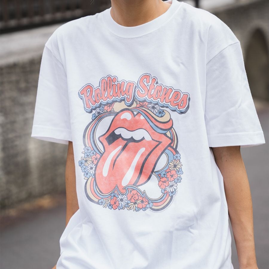 The Rolling Stones Tシャツ white