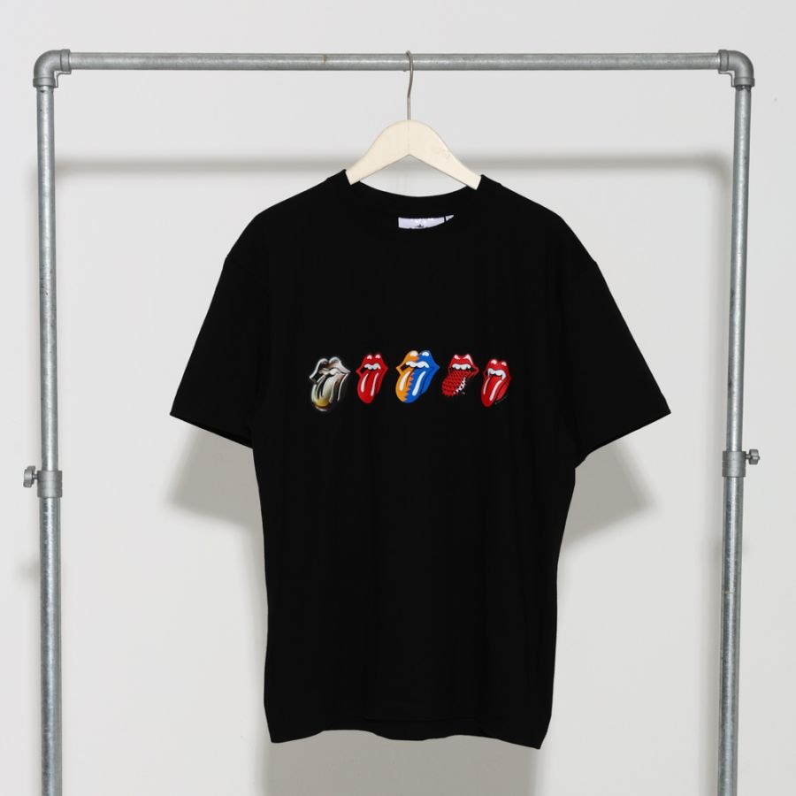 The Rolling Stones Tシャツ black