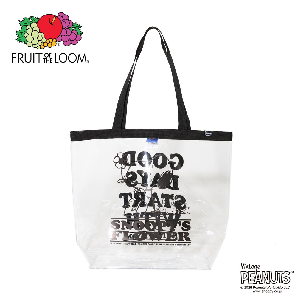 FTL×PEANUTS PVCバッグ1