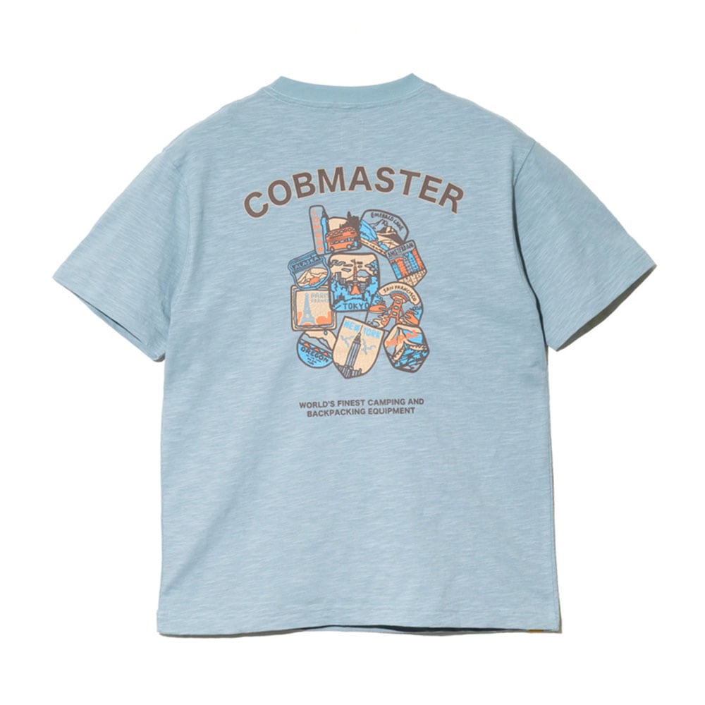 スラブ天竺 ワールドワッペンTEE