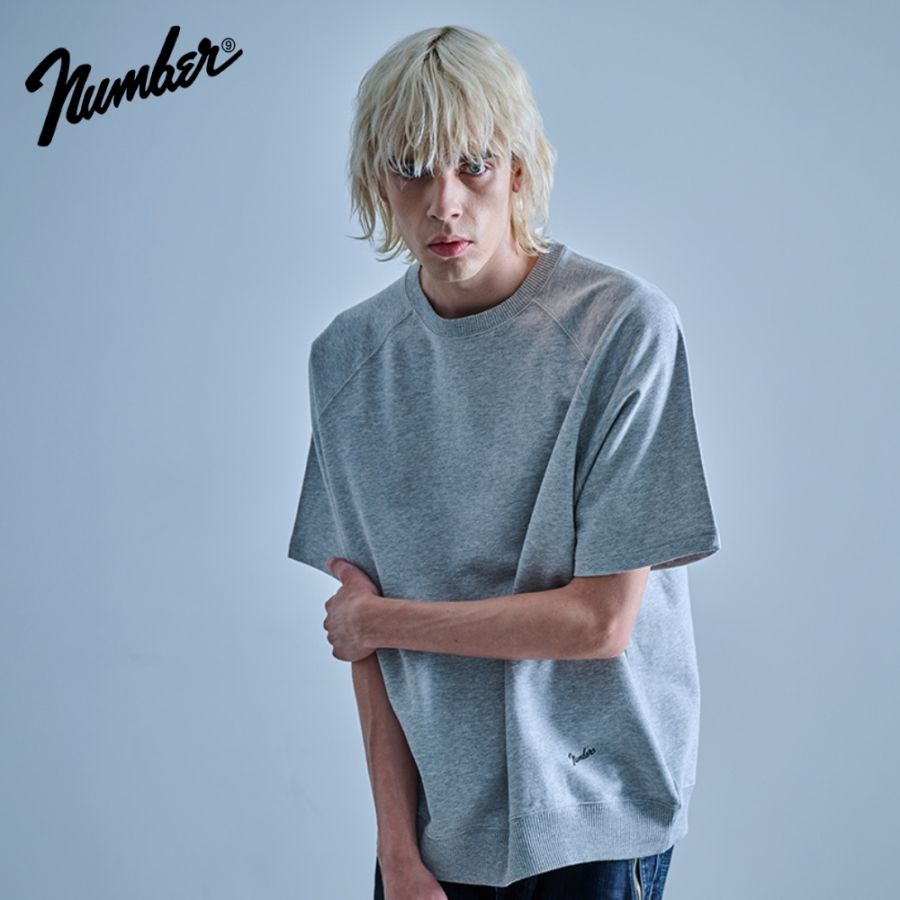 【NUMBER(N)INE 】Sweat Tshirt／全2色