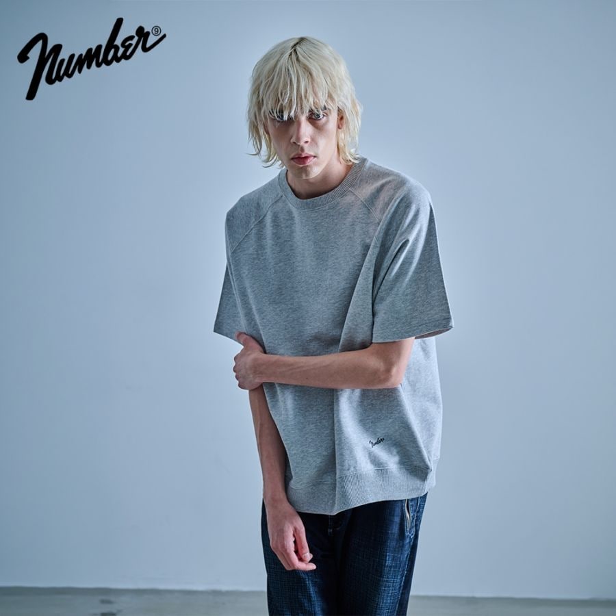 【NUMBER(N)INE 】Sweat Tshirt／全2色