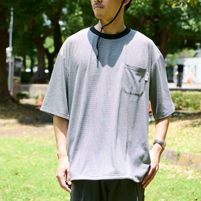 COB QUICKDRY VENT TEE(BORDER)