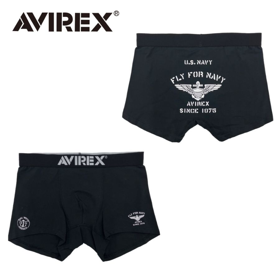 AX 綿ベア天 FLY FOR NAVYボクサーパンツ