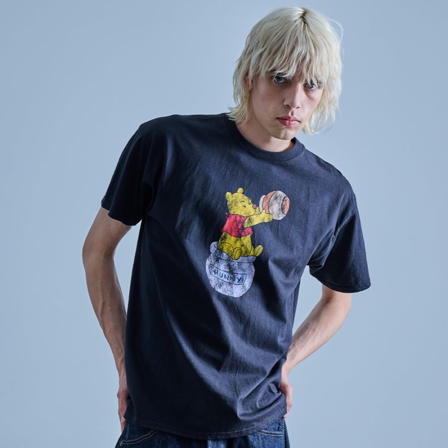 Disney / Black the Pooh Vintage Graphic Tee
