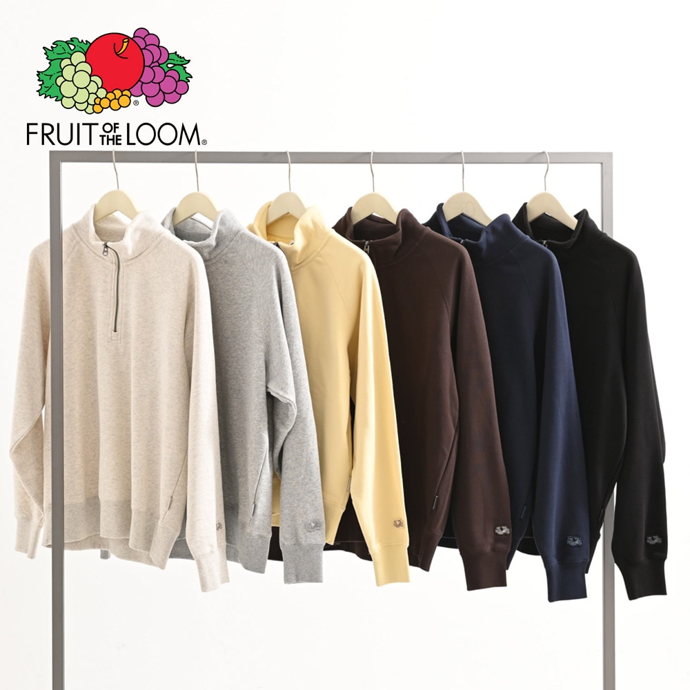HERITAGE SWEAT HALF ZIP SWEAT SHIRT