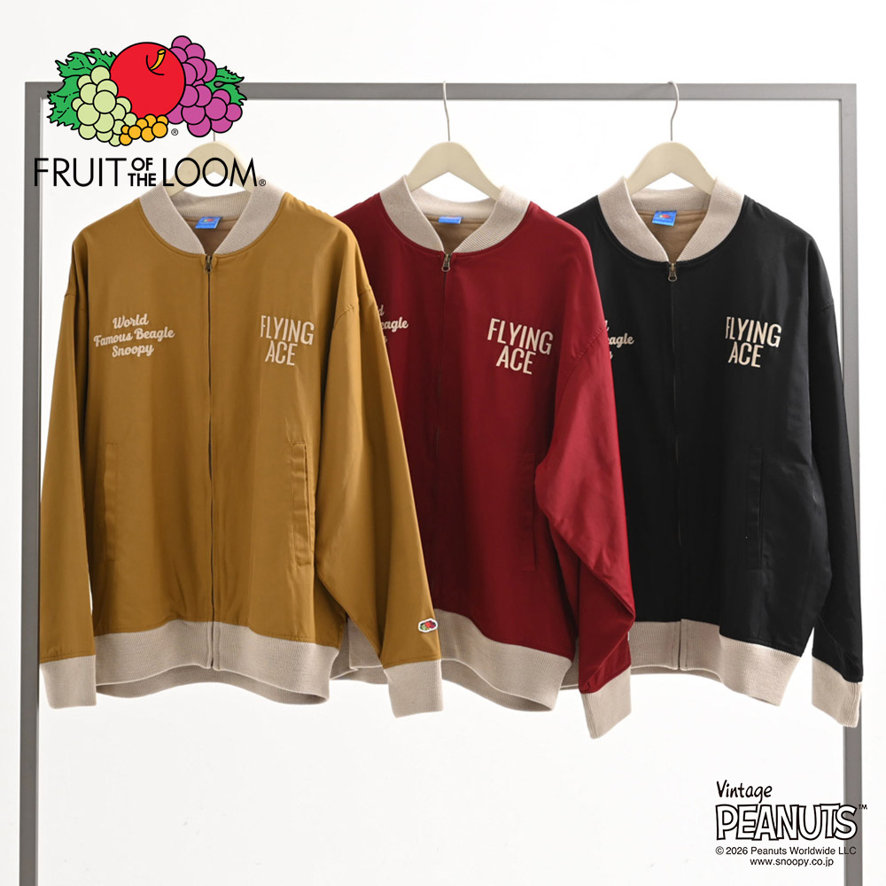 FTL×PEANUTS ツイルスタジャン