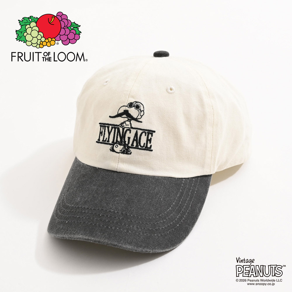 FTL×PEANUTS カラーコンビツイルキャップ 3