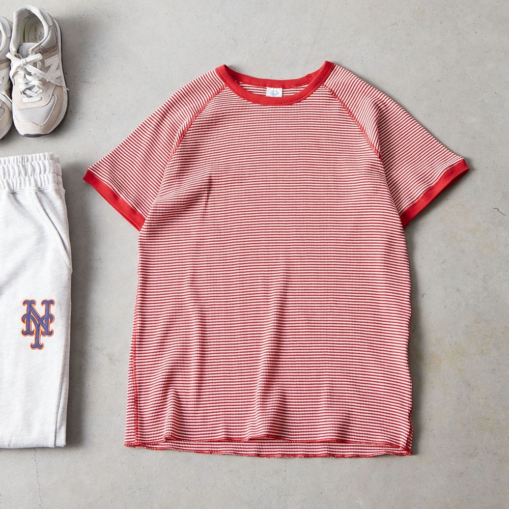 FTL ボーダーワッフルS/S T