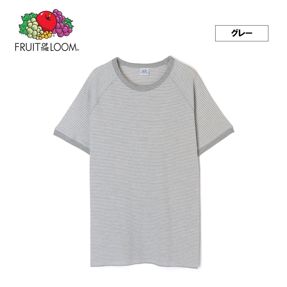 FTL ボーダーワッフルS/S T