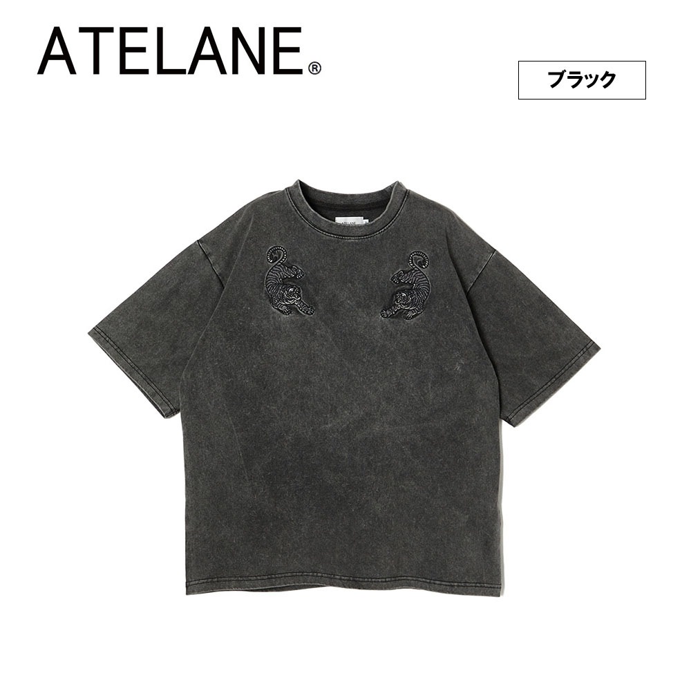 硫化染め天竺トラ刺繍 S/S Tee | アパレル,Tシャツ,半袖 | JUGLANS