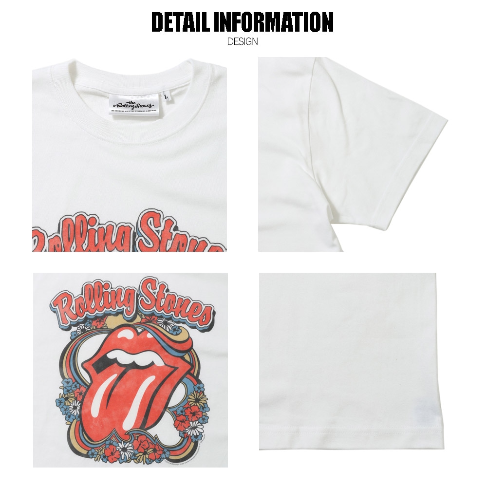 The Rolling Stones Tシャツ white