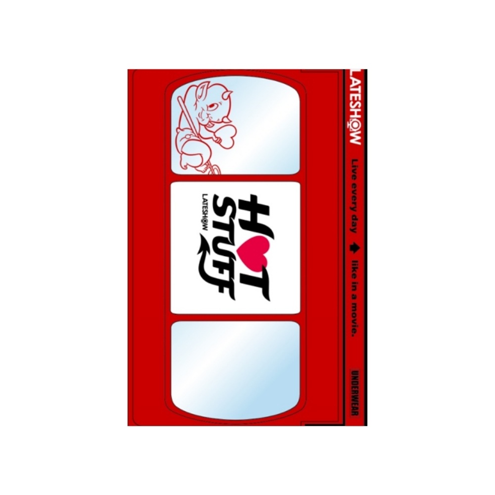 LATESHOW × HOTSTUFF アメコミ総柄ボクサーパンツ