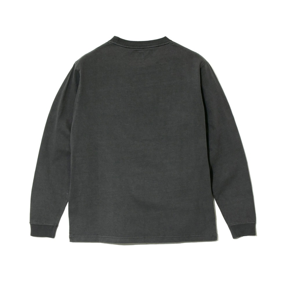 ピグメント染め刺繍ベーシック L/STEE(釣りベアー)