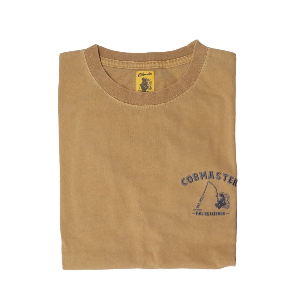 ピグメント染め刺繍ベーシック L/STEE(釣りベアー)