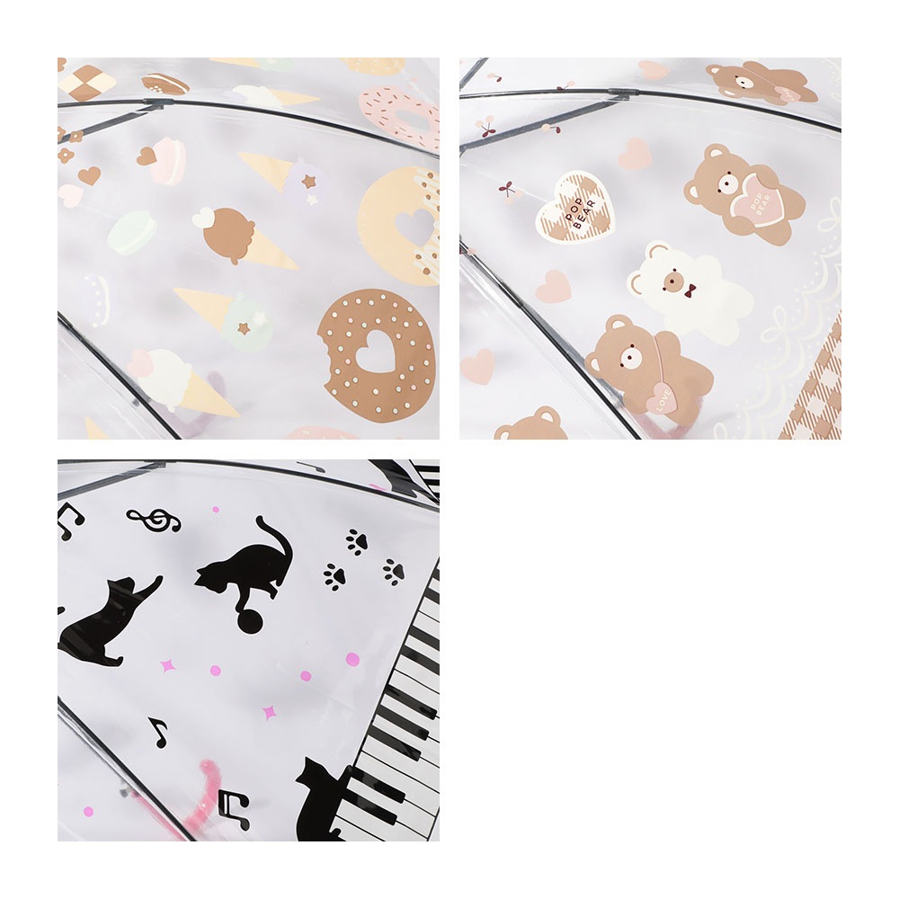 Kids Girls 柄ビニール傘 | レイングッズ | JUGLANS