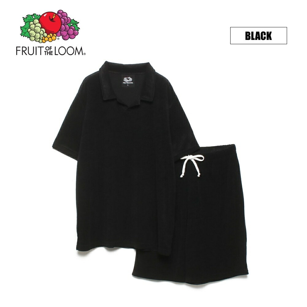 【Men's】プルオーバーシャツ パイルルームウェア セットアップ