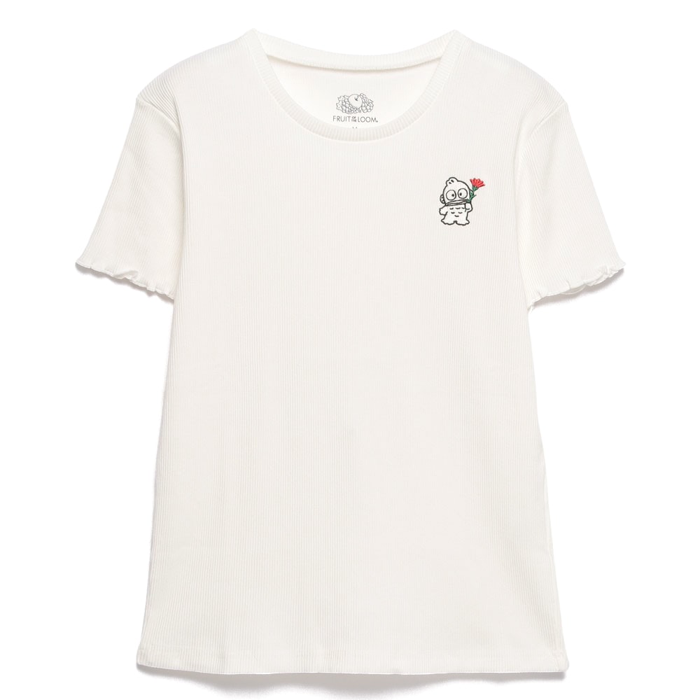 はぴだんぶい×Fruit of the Loom リブメローTシャツ ハンギョドン