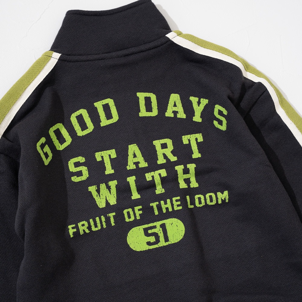 FTL キッズ ハーフジップスウェット