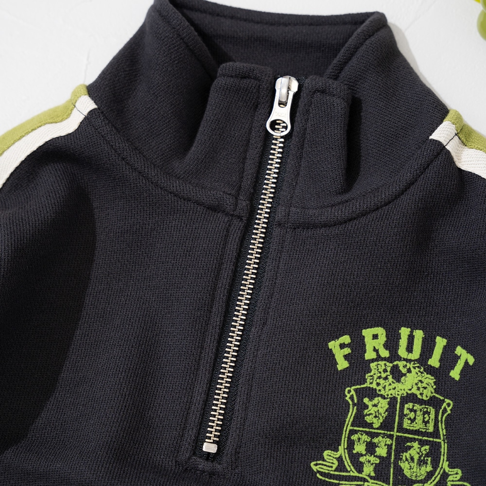 FTL キッズ ハーフジップスウェット