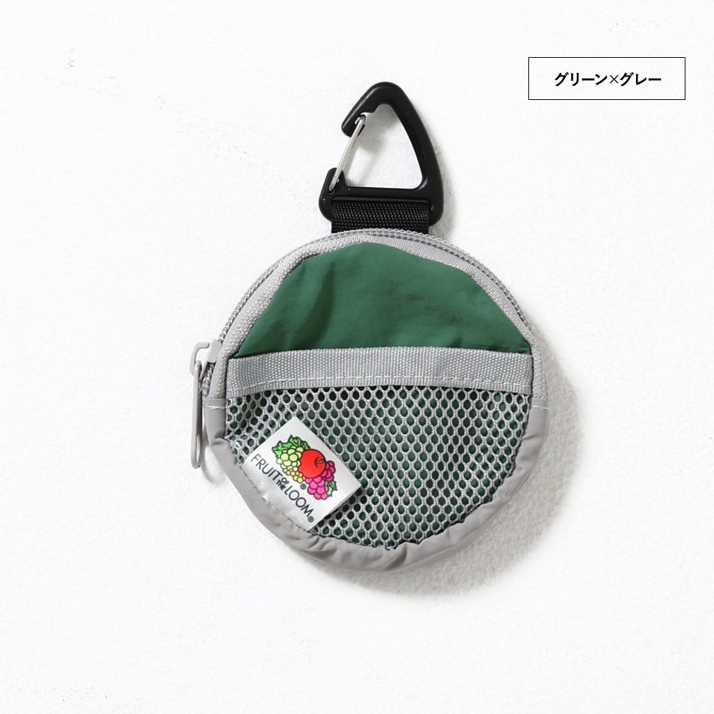 EX MESH BICOLOR CIRCLE MINIPOACH