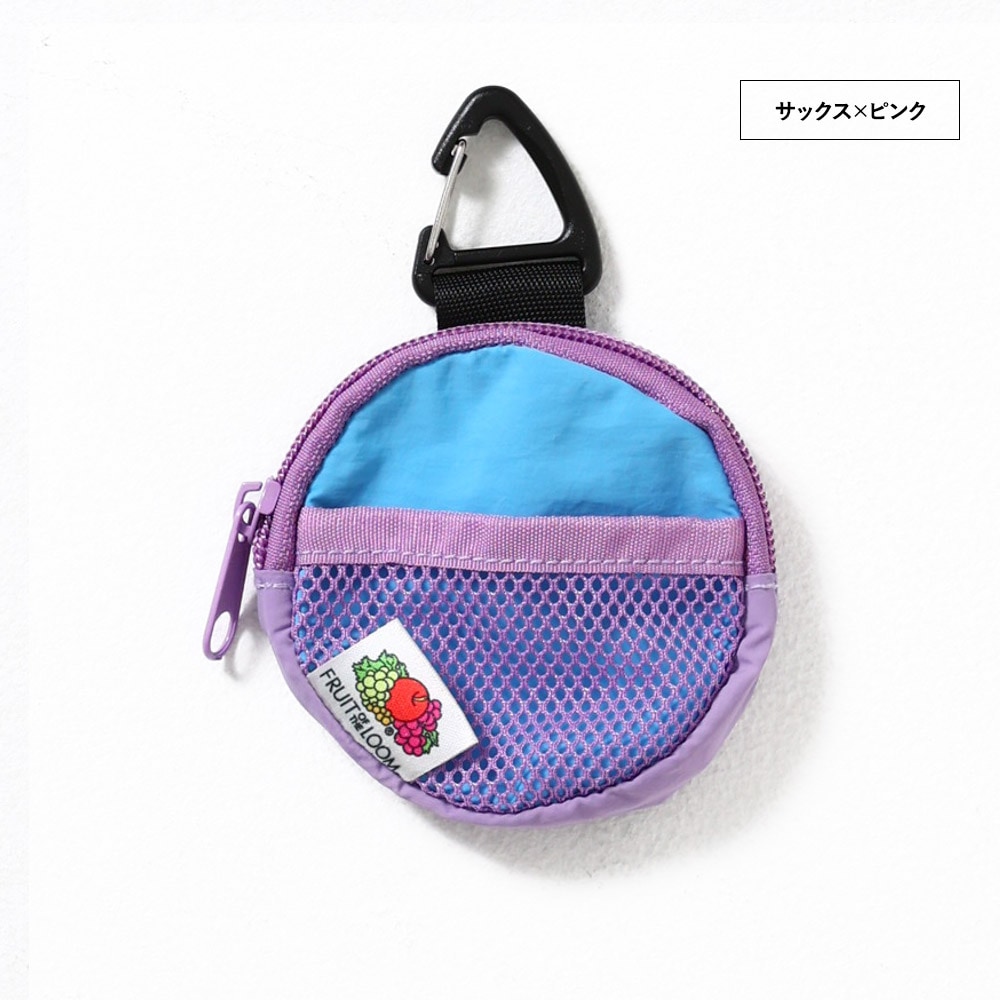 EX MESH BICOLOR CIRCLE MINIPOACH