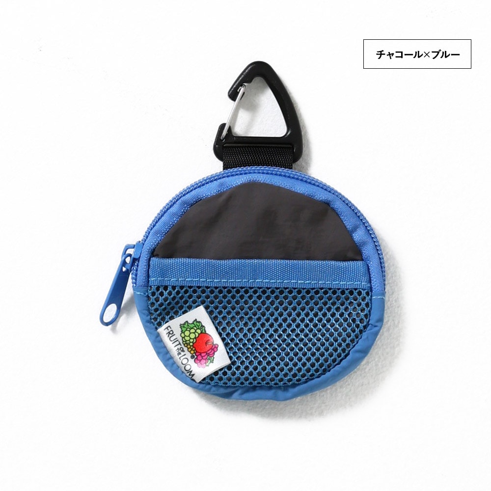 EX MESH BICOLOR CIRCLE MINIPOACH