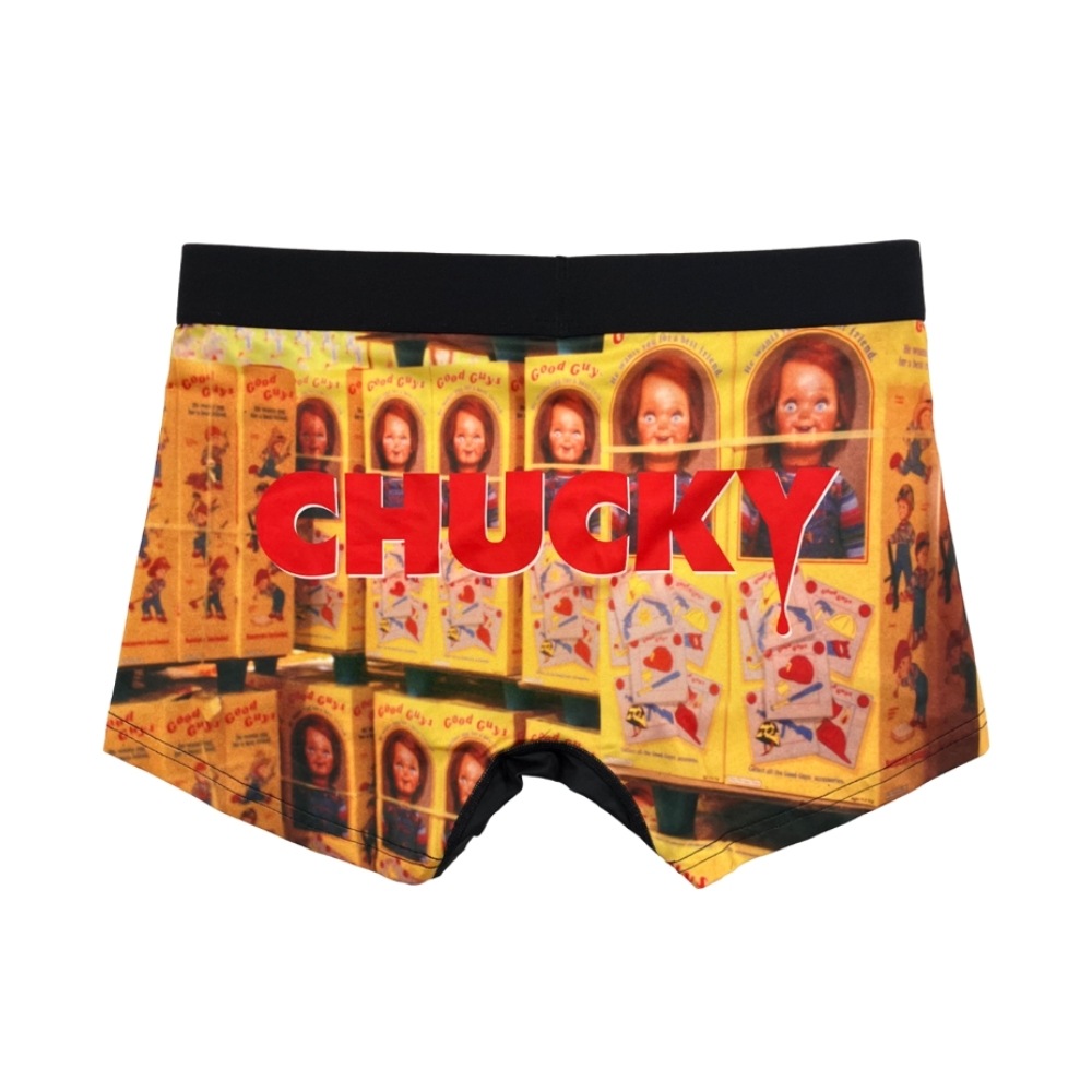 LATESHOW × Childs Play CHUCKY Good Guysフォトボクサーパンツ