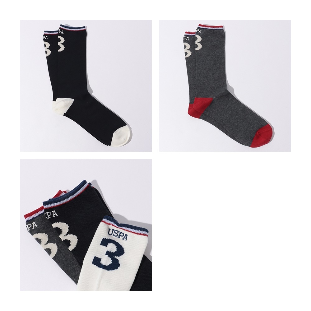 C.ロゴライン USPAロゴ刺繍