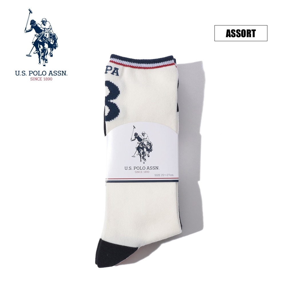 C.ロゴライン USPAロゴ刺繍