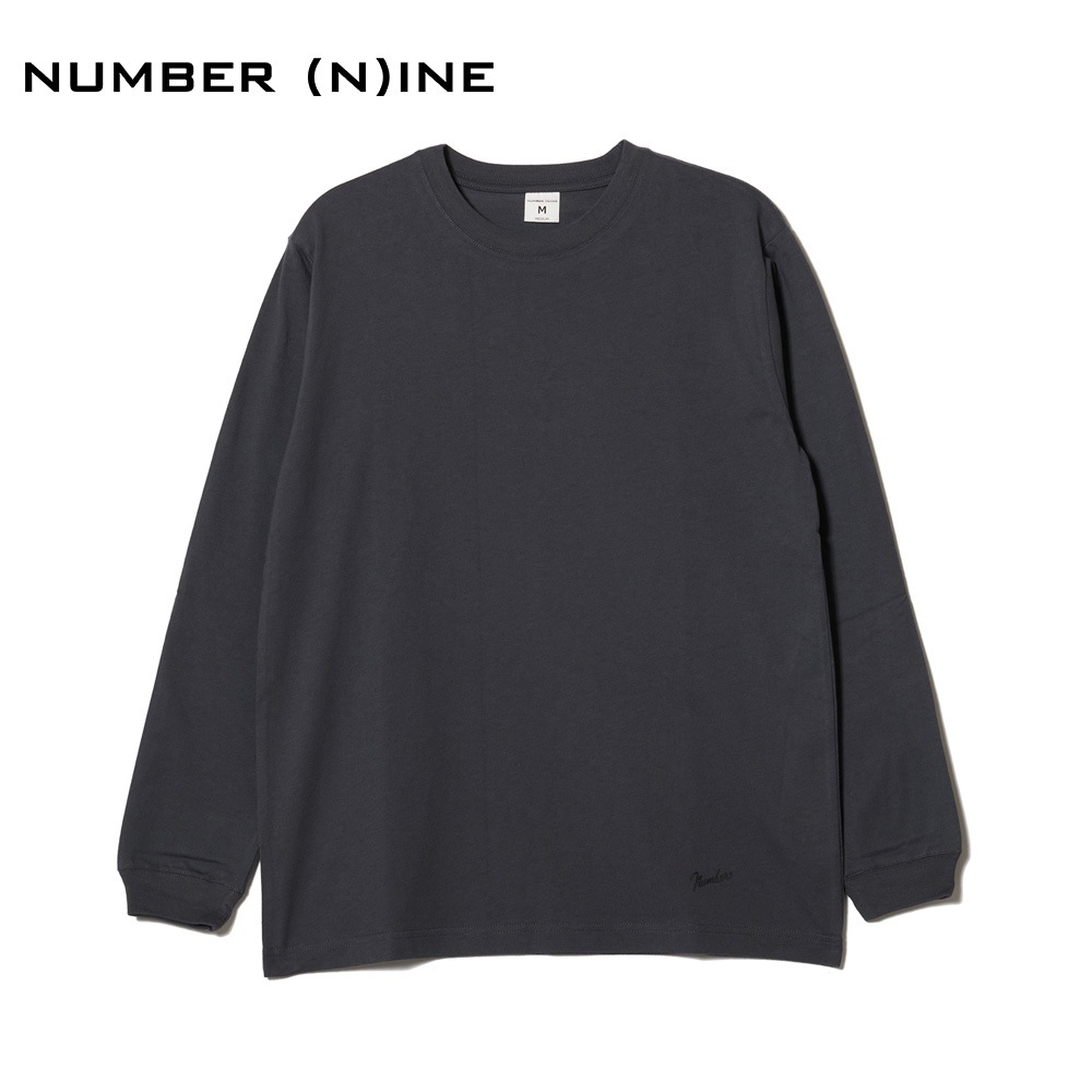 BASIC HEM PRINTED L/S T-SHIRT