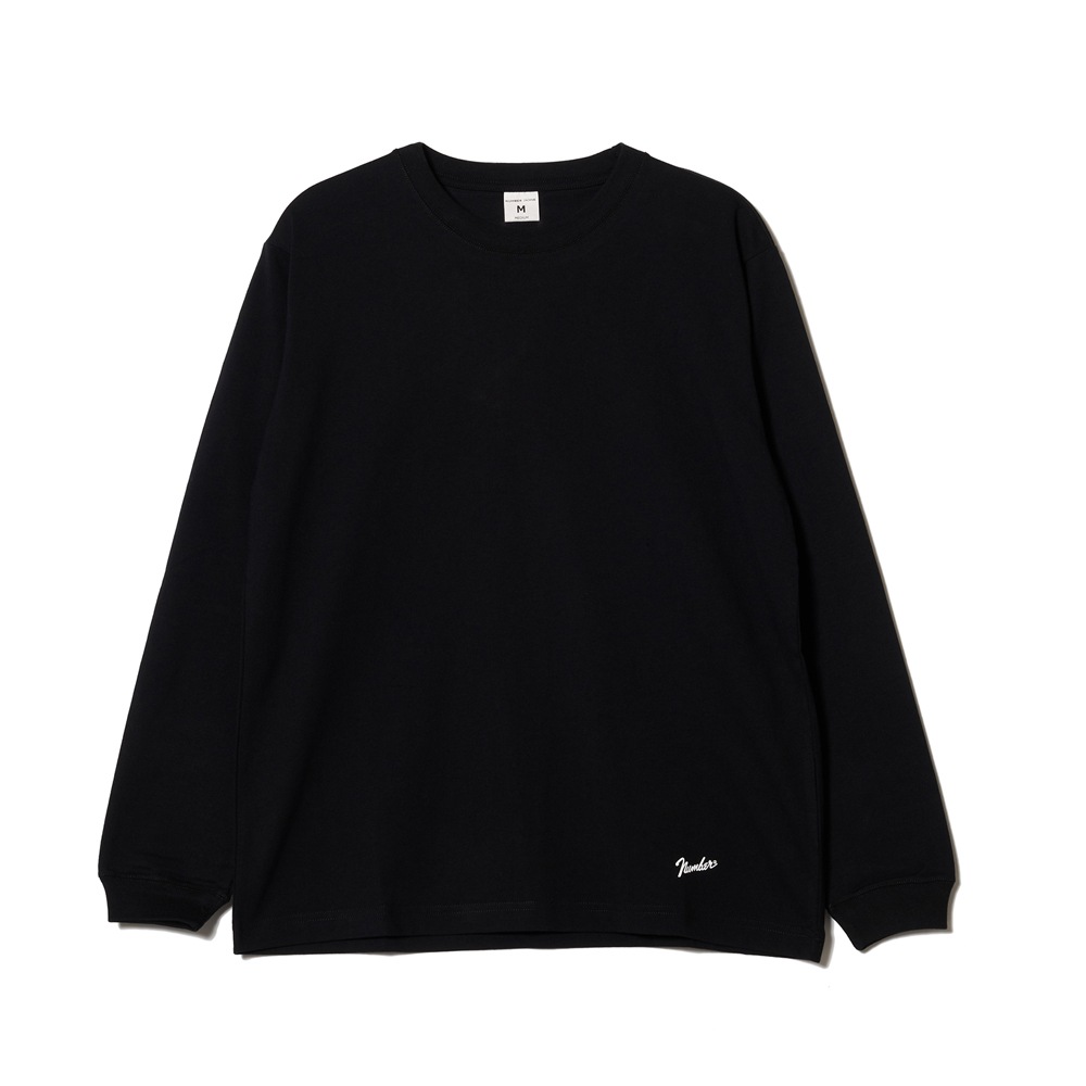 BASIC HEM PRINTED L/S T-SHIRT