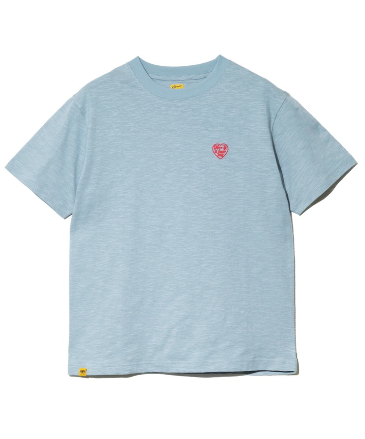 COB スラブ天竺 ワールドワッペンTEE
