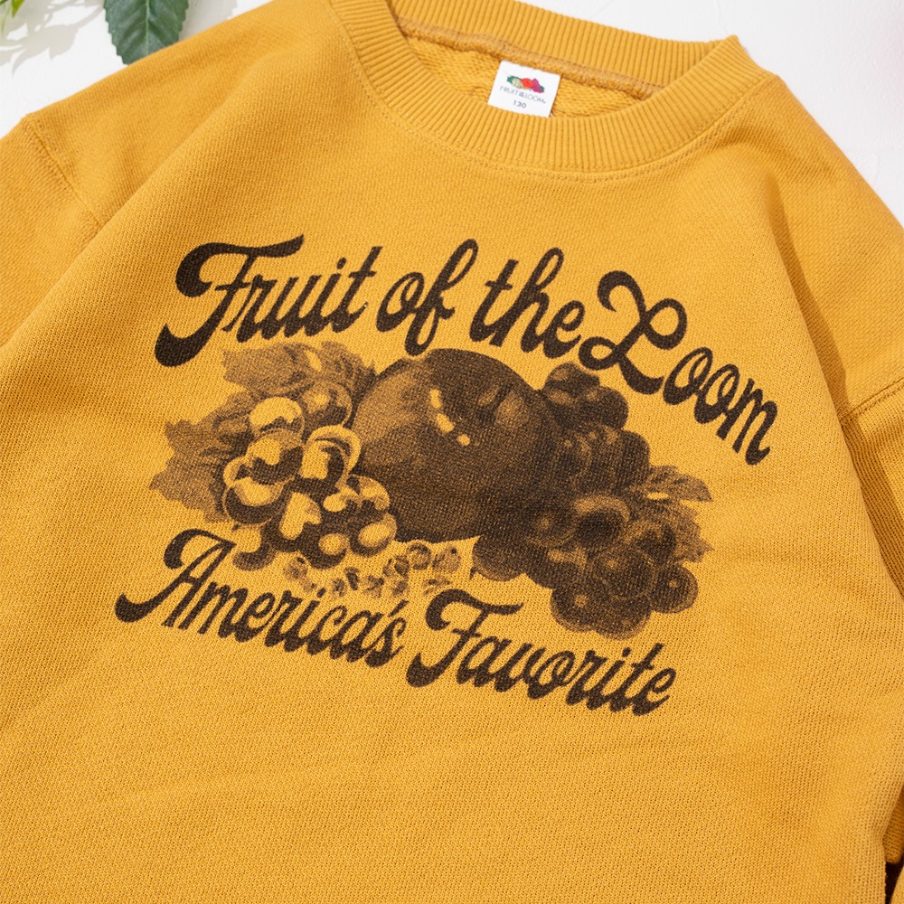 FTL キッズ レトロロゴプリント スウェットシャツ