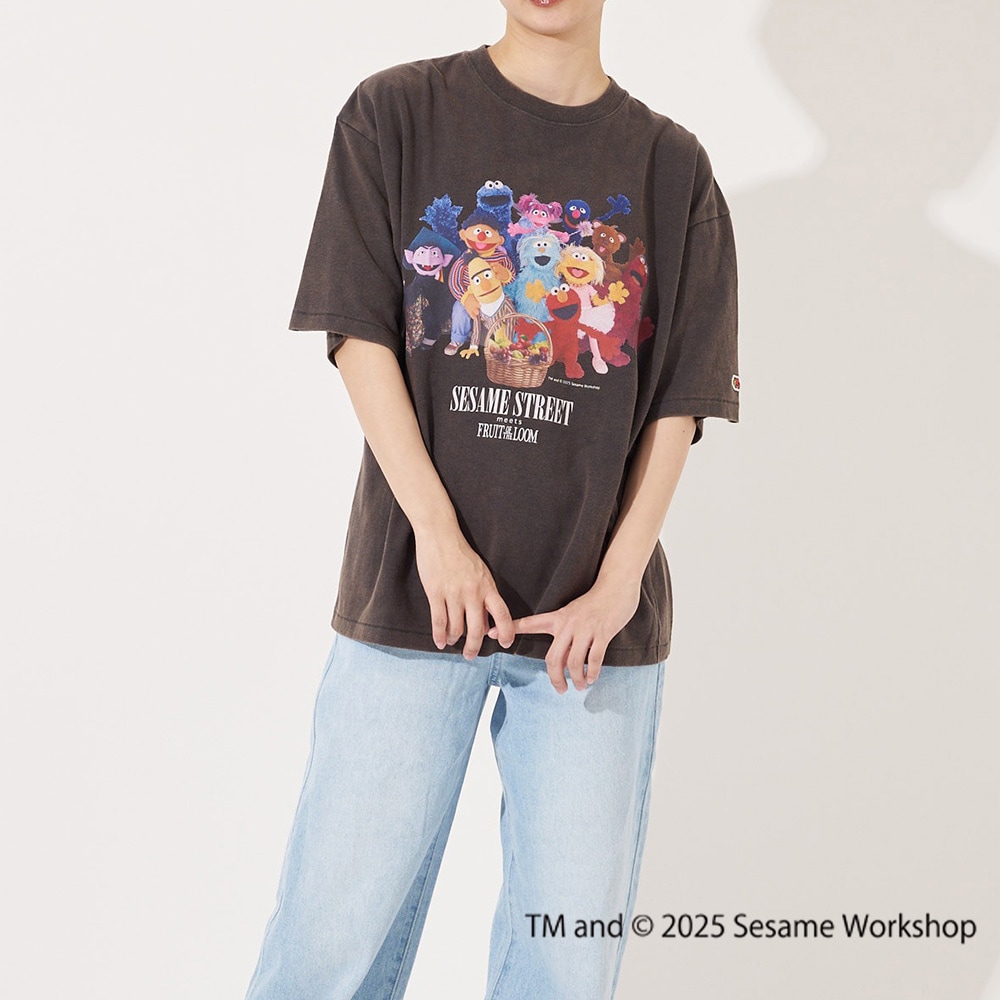 SESAME STREET×FTL Photo T-Shirt D