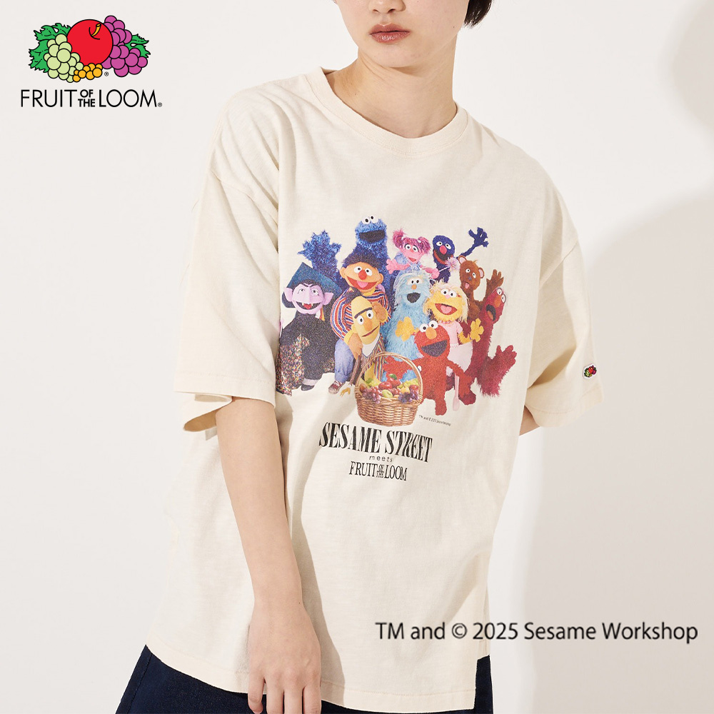 SESAME STREET×FTL Photo T-Shirt D