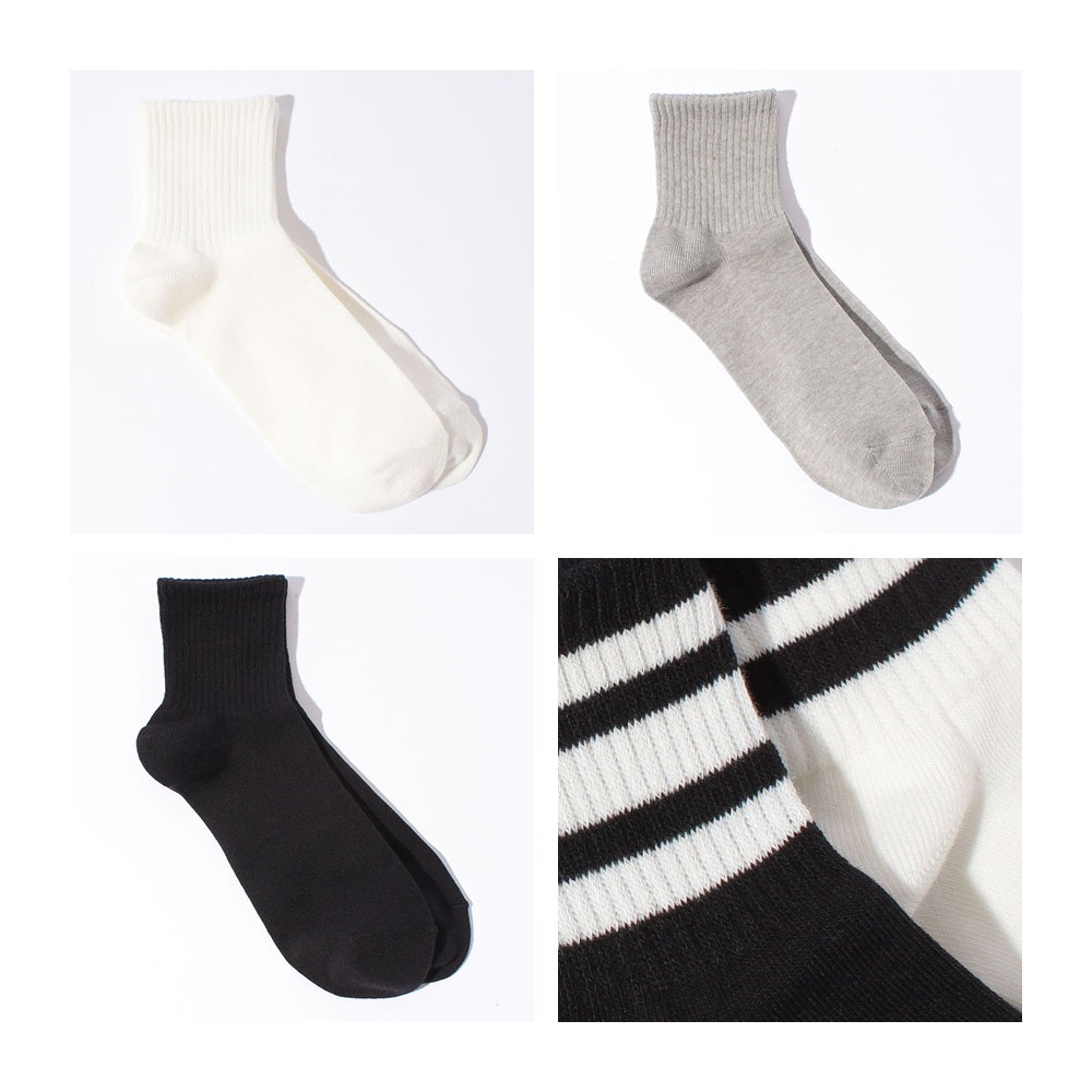 5P Q.アソート レディースソックス