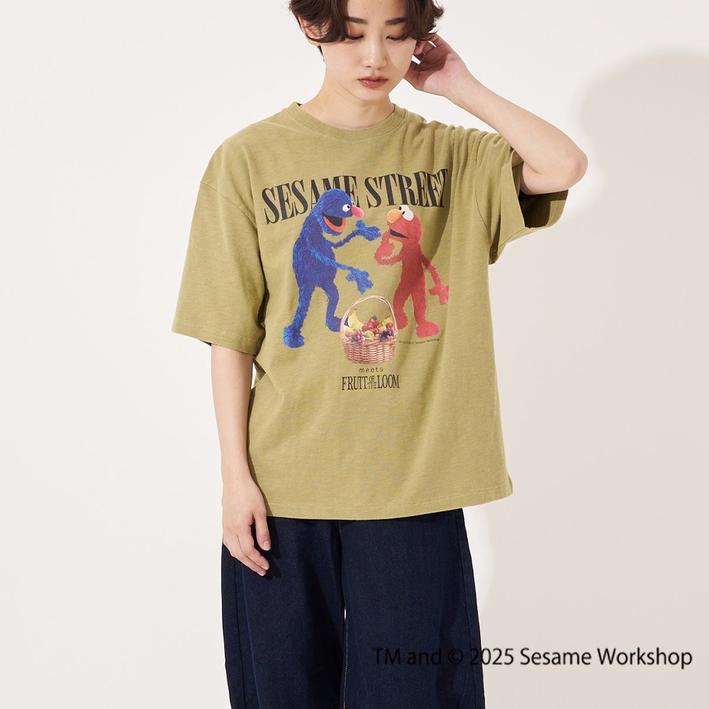 SESAME STREET×FTL Photo T-Shirt A
