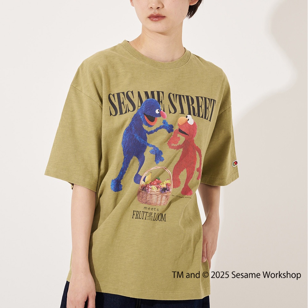 SESAME STREET×FTL Photo T-Shirt A
