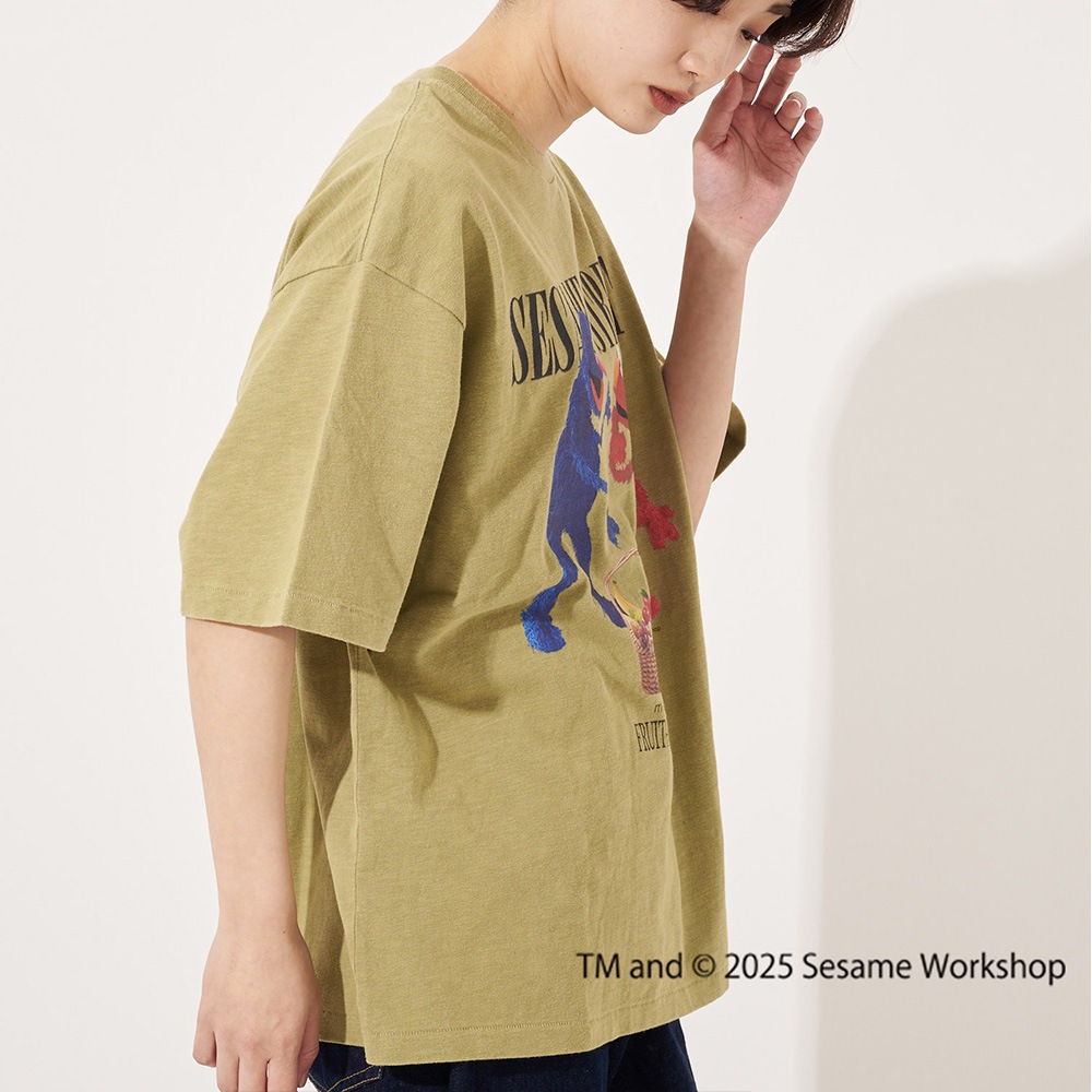 SESAME STREET×FTL Photo T-Shirt A
