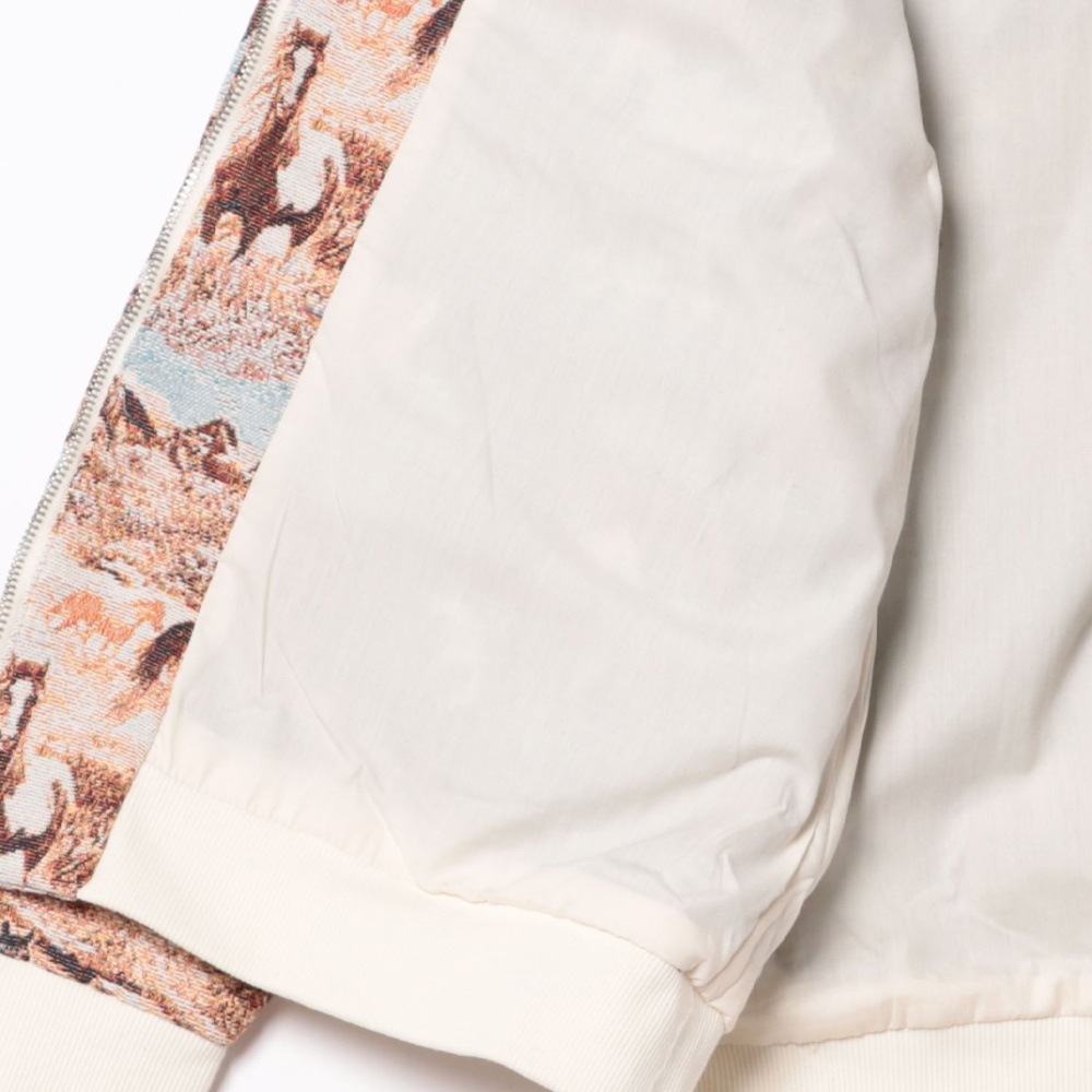 美品☆G/FORE 総柄ジップブルゾン3 ゴブラン総柄織り ジップアップブルゾン | Revo. | JUGLANS