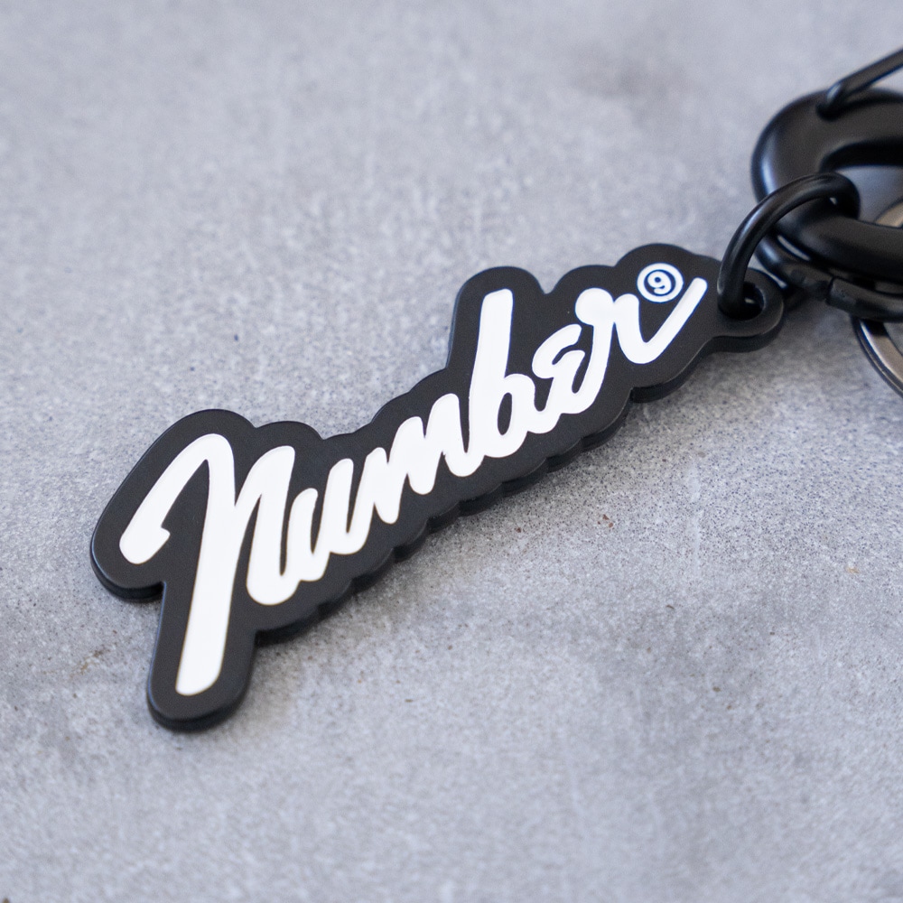 Number? LOGO MOTIF KEY HOLDER