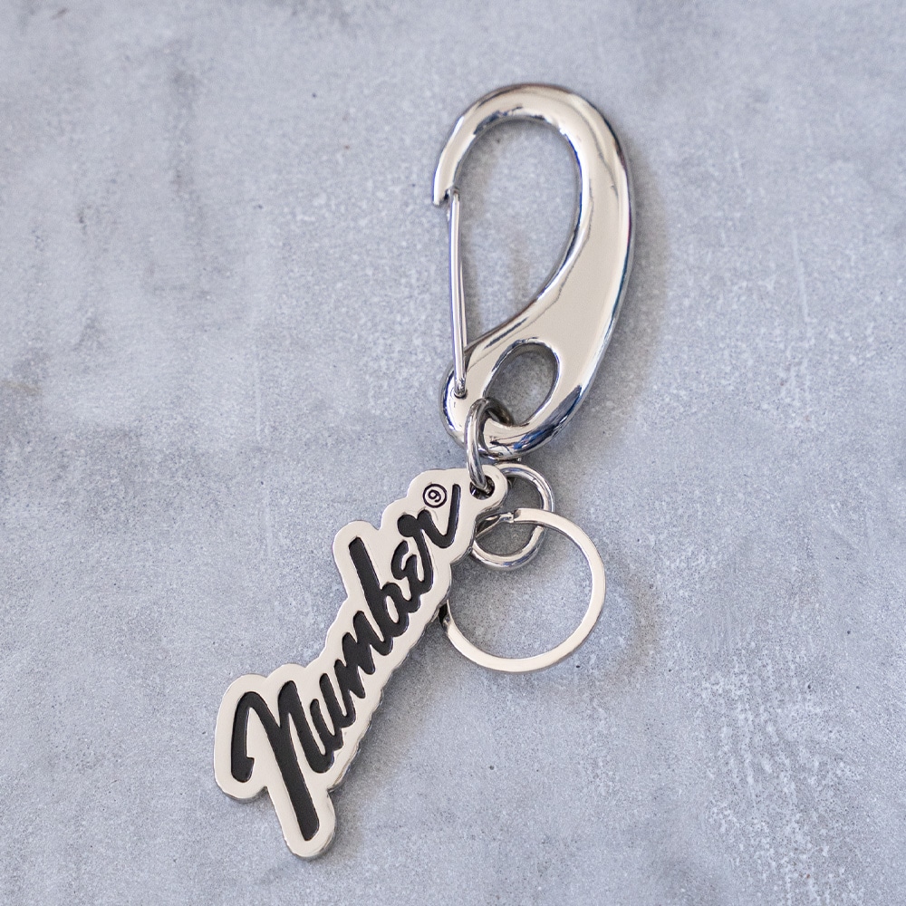 Number? LOGO MOTIF KEY HOLDER