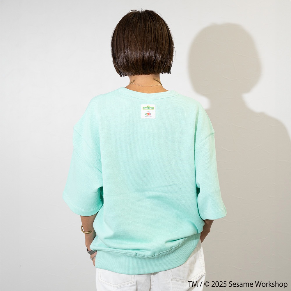 SESAMESTREET×FTL ハーフスリーブ甘編 イラスト プルオーバートップス A